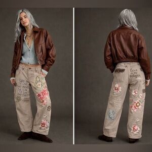 “Love is my religion “ pants